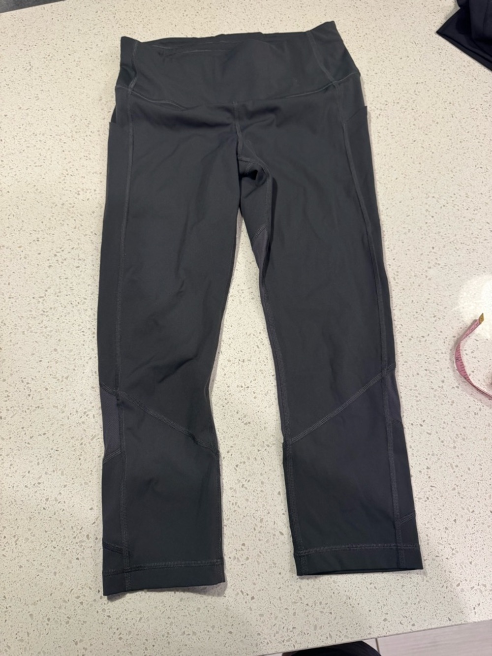 Lululemon Women’s Size 8 Pace Rival High-Rise Crop 22" Gray NWOT
